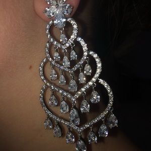 Large, Dramatic Silver Sparklers 💎